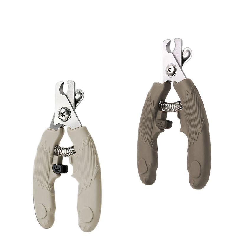 Stainless Steel Pet Nail Clippers Sharp Blade Anti Slip Handle For Grooming Cats Dogs Small Pets