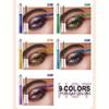 Glitter Flash Mascara Shimmering Diamond Sparkle Mascara,Waterproof,Smudge-Proof, Long Lasting Volumizing Eye Makeup