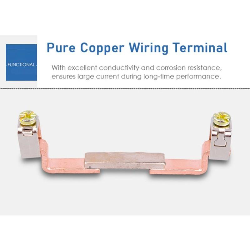 3 Phase 4 Wire Energy Meter 220/380V 5-80A Energy Consumption KWh Meter DIN Rail Installation Digital Power Meter
