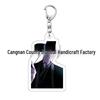 Kpop Demon Hunter Girl Group Keychain: Lumi, Zoe, Mira & Qin Yu Cute Acrylic Schoolbag Pendant