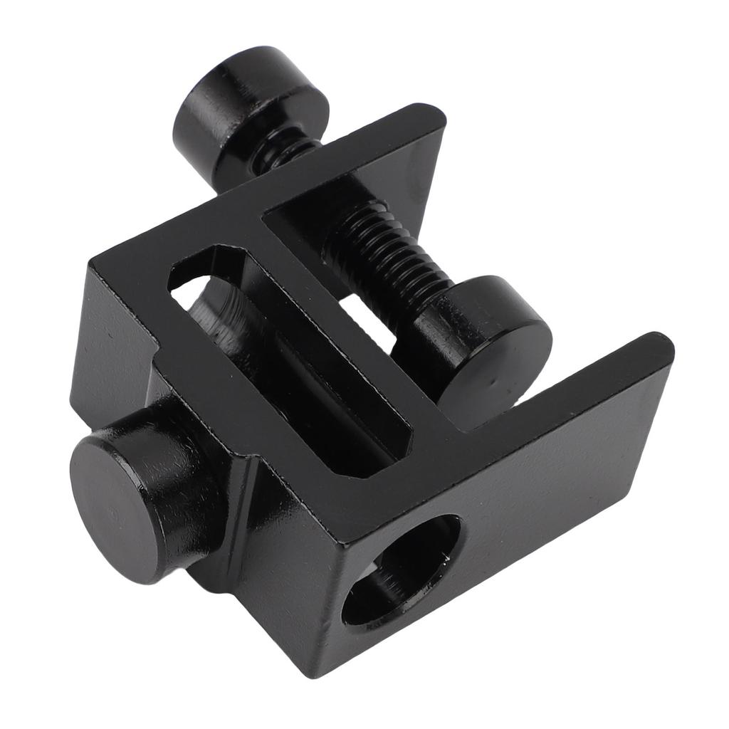 Campinglampe Tischklemme Schwarz Aluminiumlegierung Sichere Klemmung Outdoor Camping Lichthalter