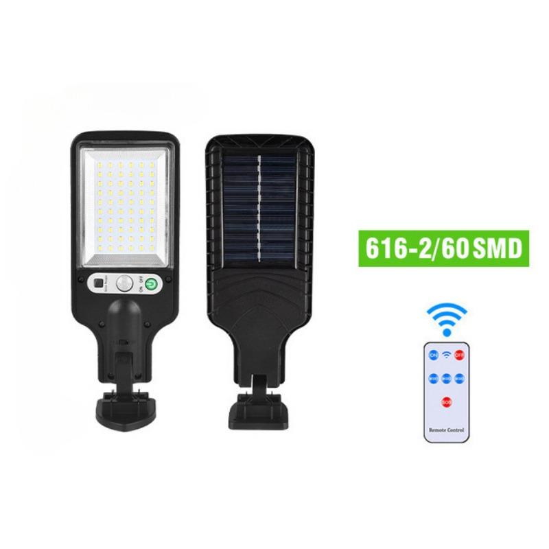 Solar Outdoor Led Courtyard Wall Lamp With 3 Mode Waterproof Motion Sensor Security Lighting Street Lights for Garden Patio Path