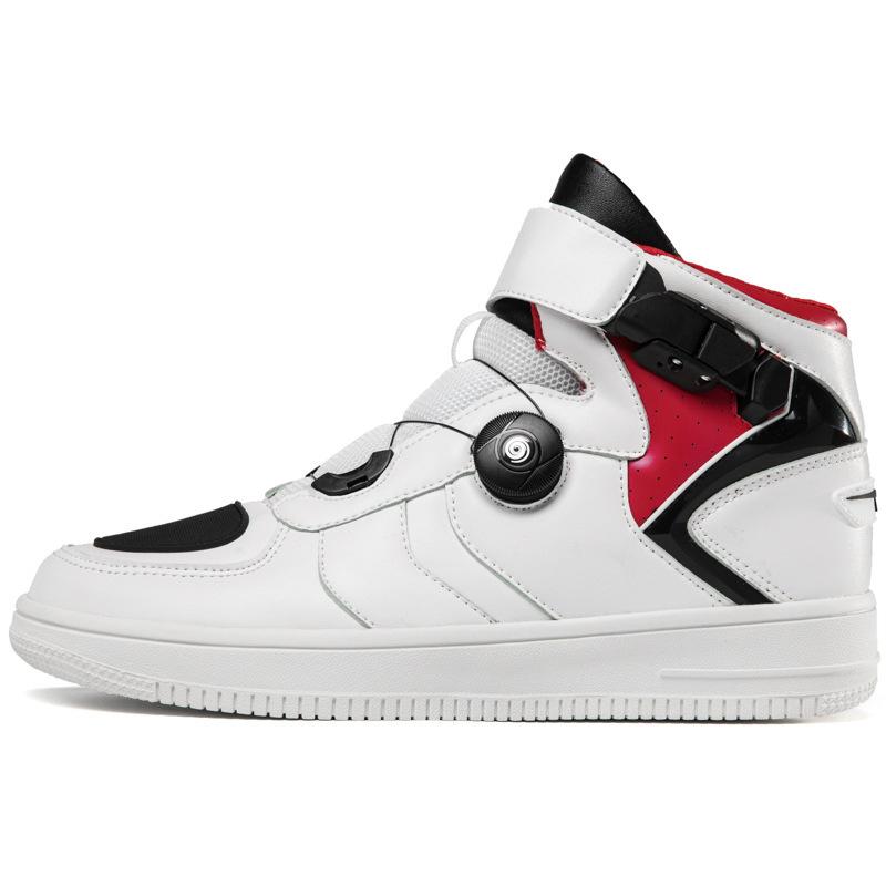 Motorcycle Shoes Motorcycle Riding Shoes Men's Knight Four Seasons Board Shoes Motorcycle Boots Racing Short Boots Four Seasons