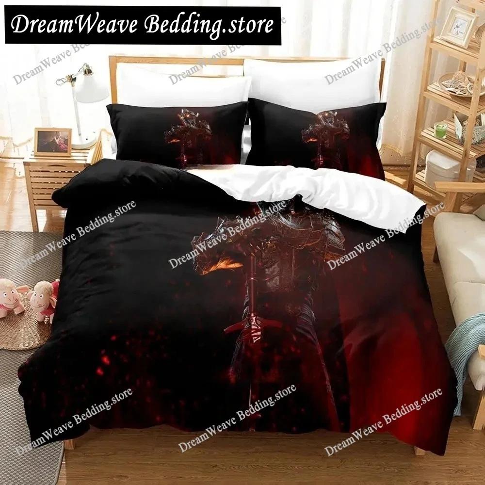 Baldur's Gate 3 Bedding Set Single Twin Full Queen King Size Bed Set Adult Kid Bedroom Duvet Cover Sets 3D Print Game Bed Sheet