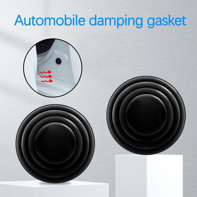 10pcs/20pcs Door Damping Rubber Pad Automobile Damping Pad Anti Shock Pad Paste Anti-collision Damping Pad Anti Scratch Buffer Paste