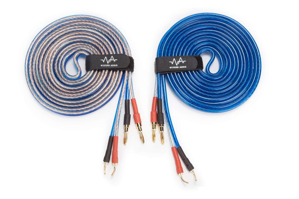WYVERN AUDIO Speaker Cable Blue 2pcs Banana WABP