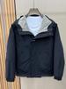 Versatile Men's Hooded Windbreaker Jacket - Trendy Casual Workwear for 2024