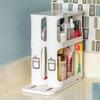Kitchen Multi Function Spice Organizer Rack  Rotating Storage Shelf Slide Kitchen Cabinet Cupboard Organizer Kitchen Storage Rack