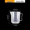 ZISIZ 1000ml Food Grade Plastic Measuring Cup