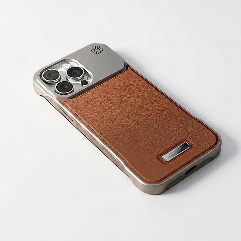 Magnetic Leather Aromatherapy Phone Case For For Iphone 11 12 13 14 1 16 17 Pro Max Plus Wireless Charging Borderless Cover