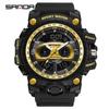 Sanda Men's Multi-functional Luminous Sports Watch – Fashionable, Trendy, Versatile Outdoor Dashboard Design