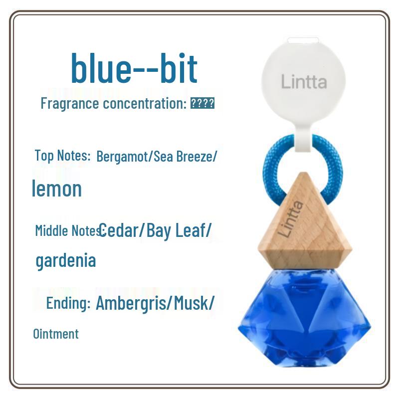 Long-lasting Car Pendant Air Freshener - Premium Fragrance Essential Oil for Interiors