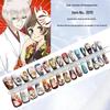 Kamisama Kiss 2D Anime Wearable Nails: Momozono Nanami/Mikage Full Set (30 Pieces)