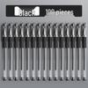 Shu Xing 0.5mm Black Quick Dry Bullet Tip Gel Pen, 100-Pack