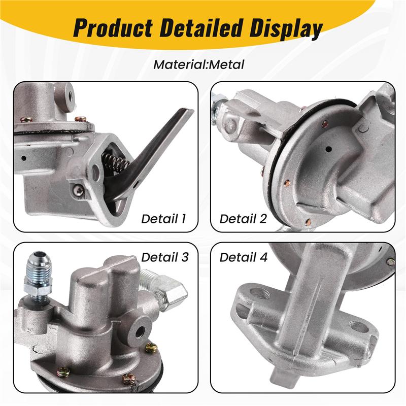 L10A Forklift Fuel Pump With Gaskets 23100-78002-71 231007800271 For Toyota 4P 5R Engines