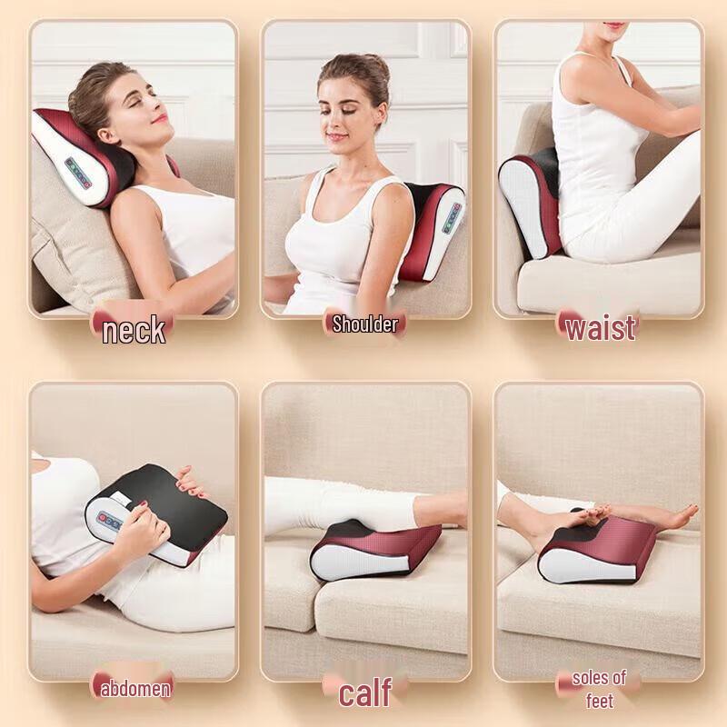 Aux Ganzkörper Knet-Wärme-Massageauflage