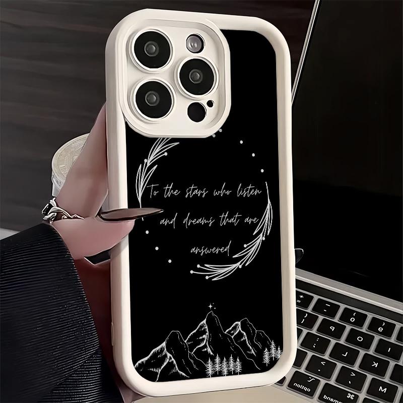 Phone Case for iPhone 17 Air 16E 15 16 Pro Max A Court of Mist Fury VELARIS City Cover 14 Plus 13 12 Mini Soft Shell Silicone Fu