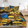 Simpsons 4D Experience Print 3Pcs Bedding Setduvet Cover With 2 Bedropillowcase Home Birthday Gift