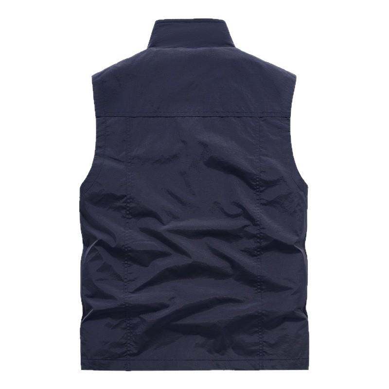 Men's Outdoor Quick-Dry Multi-Pocket Fishing & Photography Vest