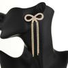 Trendy Tassel Earrings Elegant Stud Earrings Bridal Stage Performance