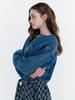 Fabricseoul Denim Round Jacket