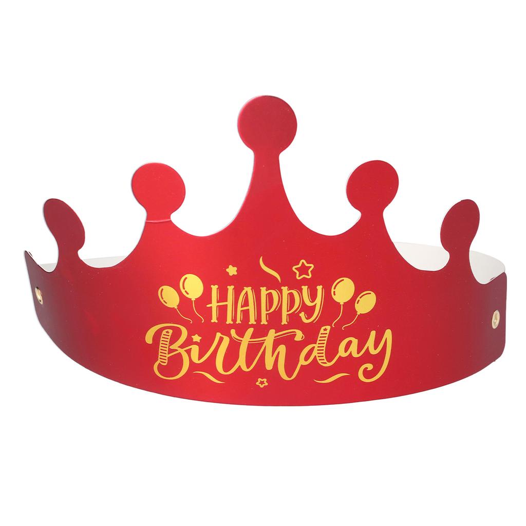 40pcs Paper Crowns Cute Shape Small Compact Attractive Decorative 22.5x11.5cm Birthday Crowns for Graduations