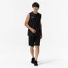 Training Wear Navi Dry Tank Top Sleeveless Shirt Sweat Absorbent Quick Drying Innerwear Underwear 32MAC199 [Mizuno] Black/White