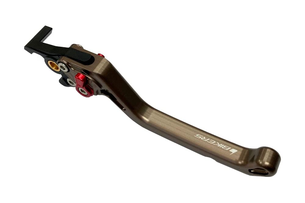 BIKERS Front Brake Lever Premium Flat Type Titanium CT125 DAX125 ADV160 PCX PCX160 (Fits 20-25, 22-24, 23-24, 18-24, 21-24) H0408-TIN