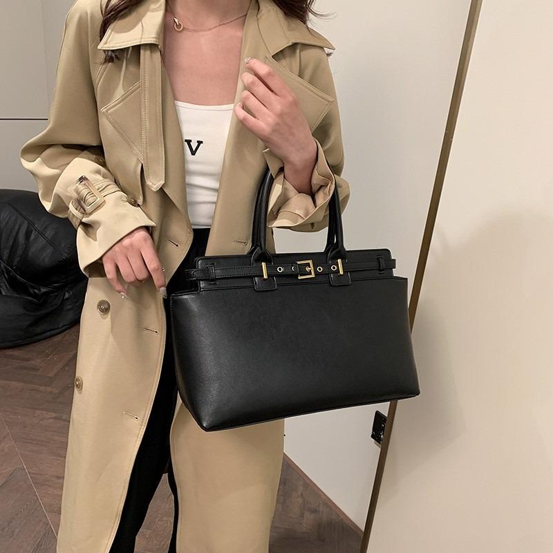 Women's Bag New Large-capacity Handbag Bag Women's Tote Bag Belt Decoration Fashionable Commuter Shoulder Bag