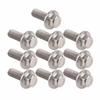 10pcs M6 Stainless Steel SS304 Hex Flange Screws   Washer Head  S Fastener