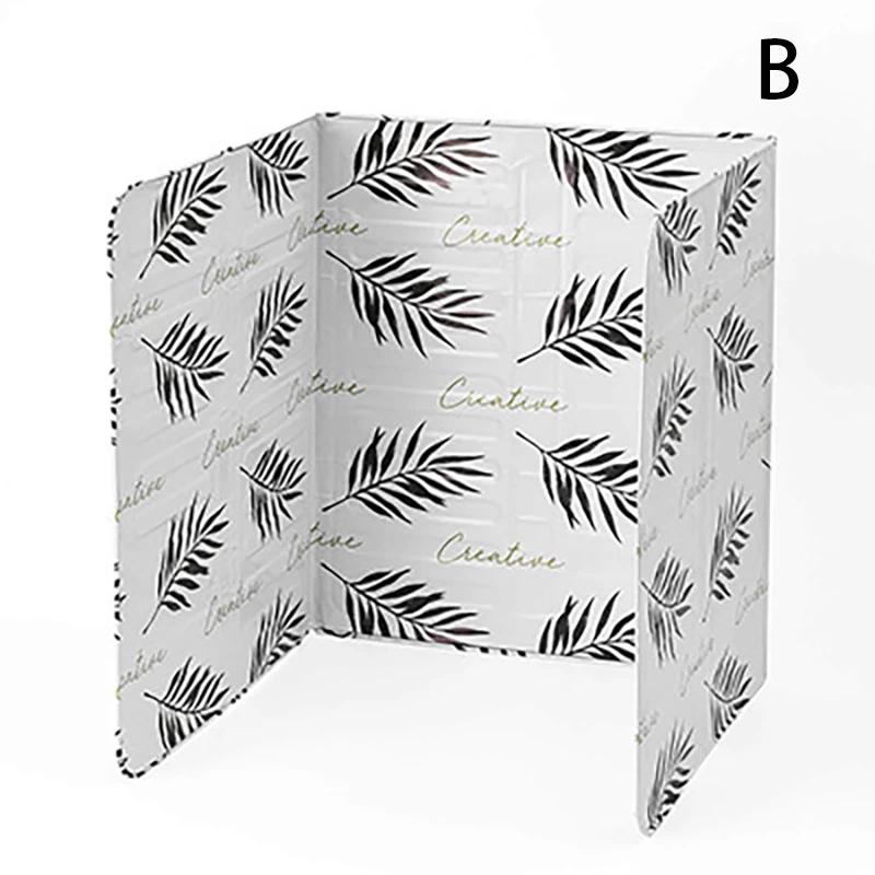 3 Sided Oil Splatter Guard Kitchen Aluminum Foil Anti Splatter Shield Guard Grease Splatter Guard for Stove Top and Frying Pan