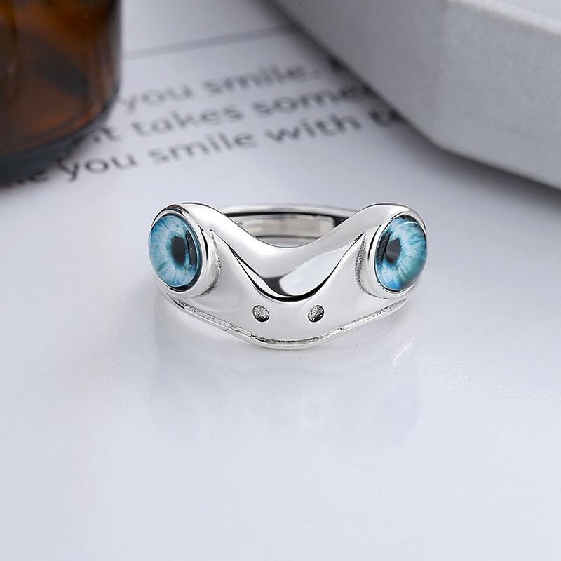 Open Ring Fashion Ring Vintage Exquisite Luxury Frog Ring