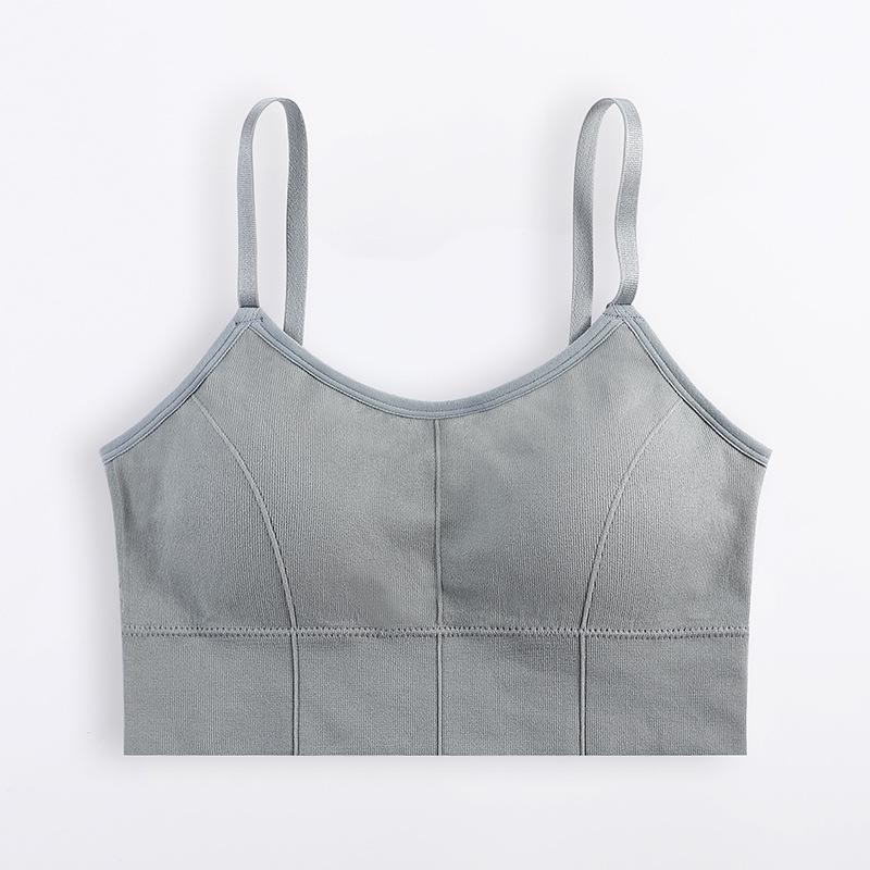 646 Seamless Strapless Camisole Bra - No Underwire, Beautiful Back Design, Anti-Exposure, with Wrap Chest Base Layer.