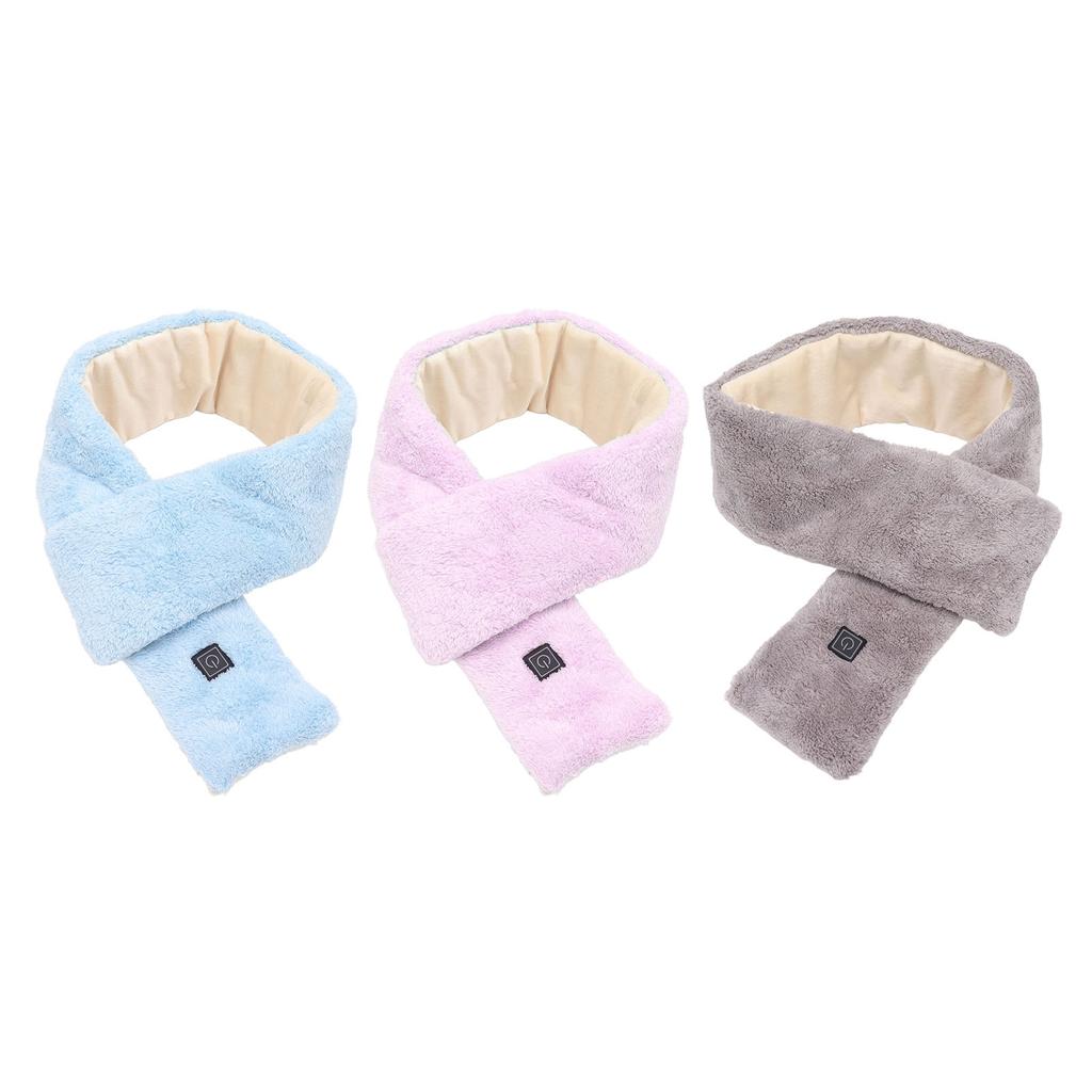 USB Electric Heating Scarf 3 Gears Temperature Adjustment Smart Thermal Heated Scarf USB Powered Heating Scarf