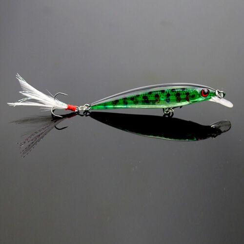 Lot New Kinds Of Fishing Lures Crank Baits Hooks Minnow Baits Crank Tackle