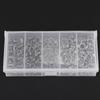 200pcs Stainless Steel Double Split Ring Connector Fishing Tackle Accessories