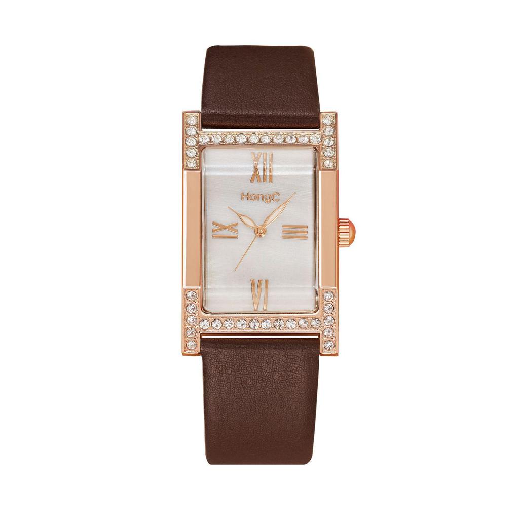 C001 New Arrival Women's Diamond-Studded Luminous Waterproof Watch - Fashionable Ins Style