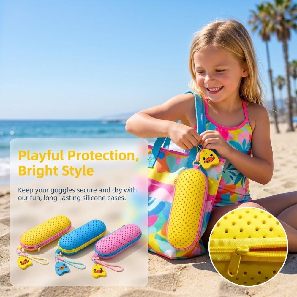 Soft Case Swimming Goggles Case Breathable Design Portable Goggles Bag Swimming Gear Storage