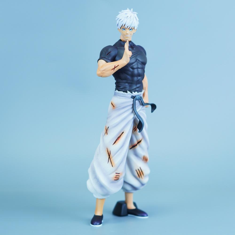 23.5cm/9.25in Anime Jujutsu Kaisen Figure Gojo Satoru Action Figures Pvc Statue Desktop Ornamen Collection Model Toys Gifts Poseable Articulated Scale