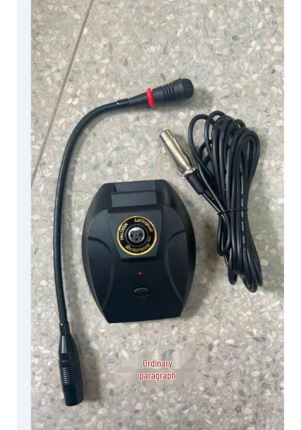 Enping 48V Wired Phantom Power Desktop Condenser Conference Microphone