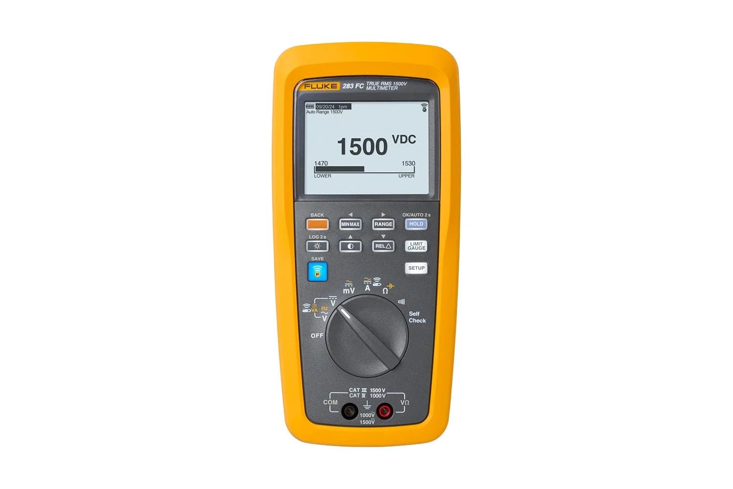 

FLUKE True RMS Digital Multimeter, CAT III 1500V / CAT IV 1000V (Official Japanese Product) FLUKE-283FC/APAC
