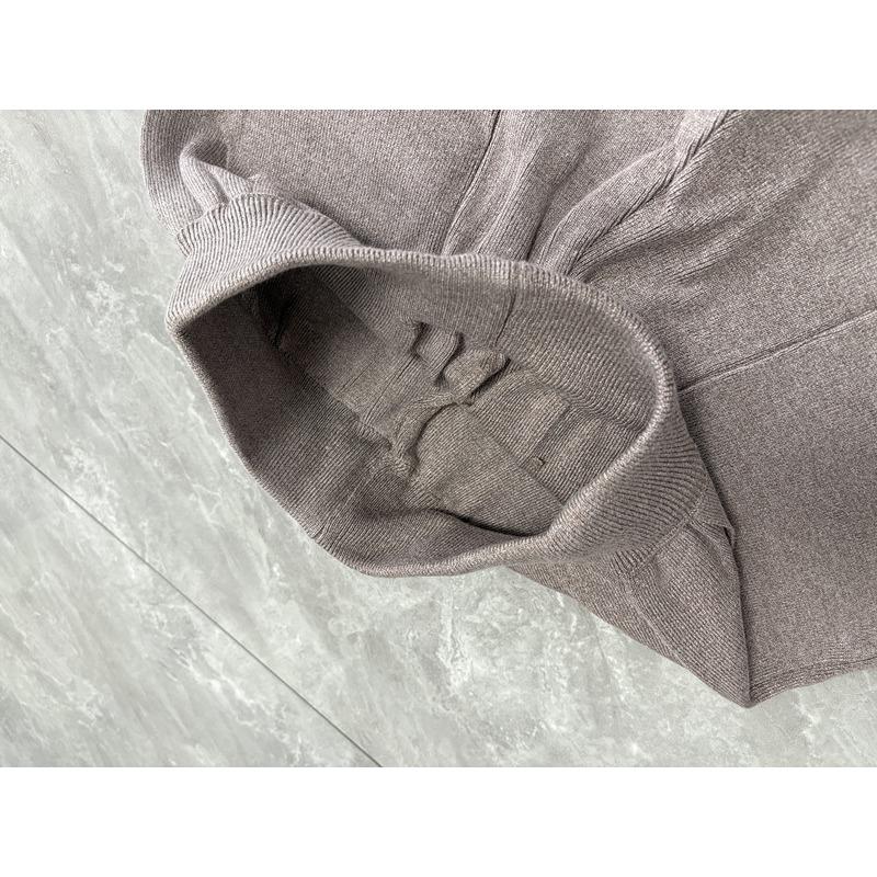 Knitted 2 Pieces Tracksuit Women Spring Autumn Winter O-neck Loose Sweater+Ankle-Length Pants Set with Pocket