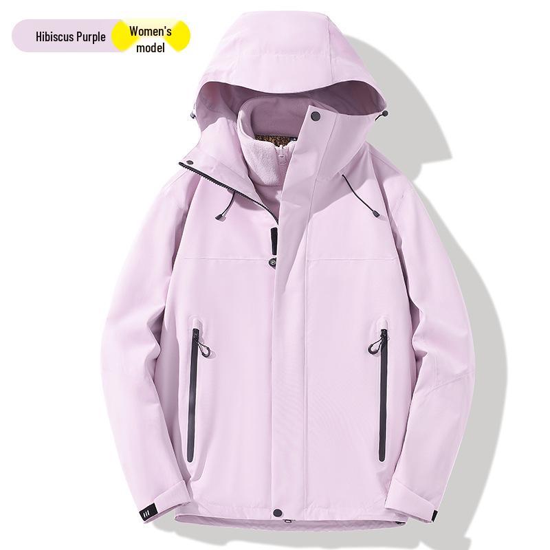 

Windproof & Waterproof Couple s 3-in-1 Jacket Set 2XL