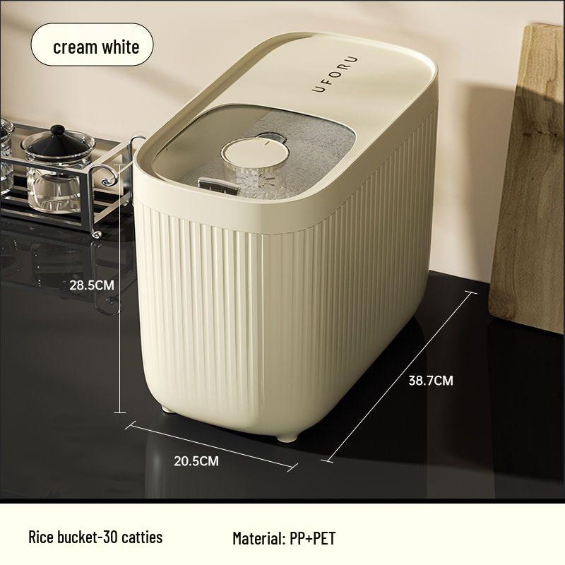 Sealed Insect-Proof Rice Storage Bin with Moisture Protection