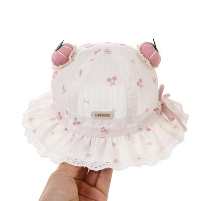 Super Mignon Chapeau Bob pour Bébés Filles - Protection Solaire Légère pour Tout-Petits et Bébés, Nouveau Style Printemps/Été