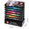 Kalour Lot de 180 crayons de couleur professionnels