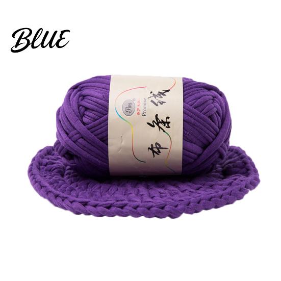 Hand-knit Woven Thread Yarn DIY Crochet Blanket Braided Thick Basket Cloth Fancy