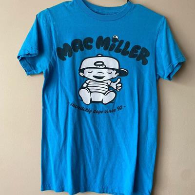 Mac Miller Gift For Fans Heavy Cotton Blue All Size T Shirt C209 Unisex T-Shirt