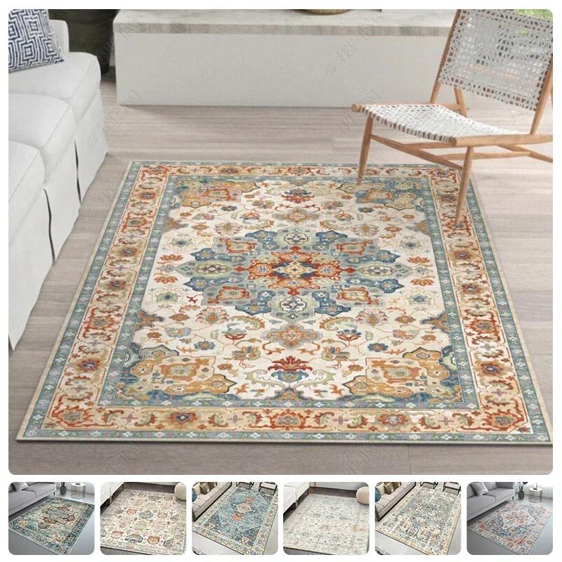 Exquisite and gorgeous style living room carpet home sofaanti slip carpethome decoration large area carpet bedroom floor cushion