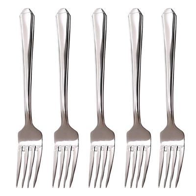 Table Art Best Stainless Steel 304 Dinner Fork, 5 Pieces, Korean Popular Tableware